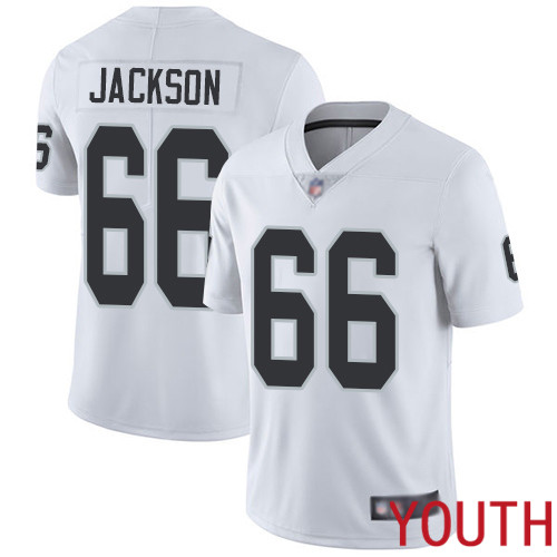 Oakland Raiders Limited White Youth Gabe Jackson Road Jersey NFL Football #66 Vapor Untouchable Jersey